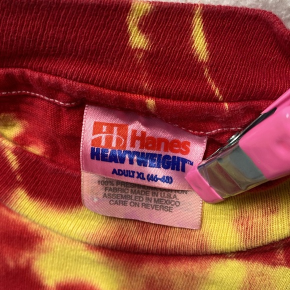 1990 Psychedelic The Doors Jim Morrison Tie Dye T-Shirt size XL - Picture 3 of 11